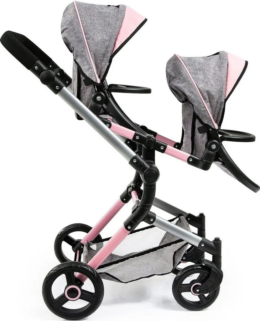 Poussette Twin Neo : Poussette Double Côte à Côte Maniable et Compacte - 7