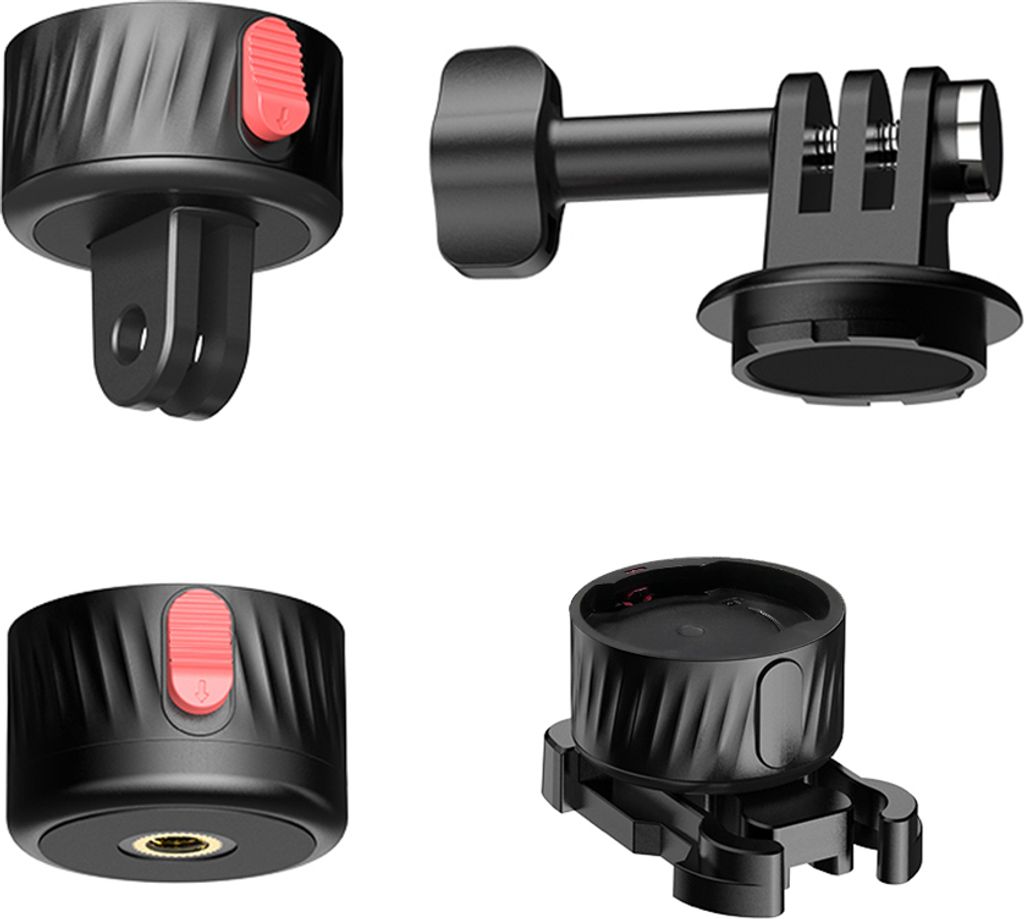 Magnetischer Saugnapf-Adapter, Stativ-Adapter, Schnellwechsel-Basismontage, Action-Schrauben mit Schnellstecker, Magnetbasis + GoPro-Magnetbasis +...
