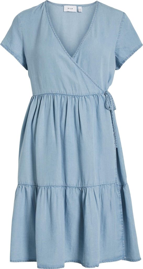 VILA Blusen Wickelkleid ONLCARLY Größe: 38