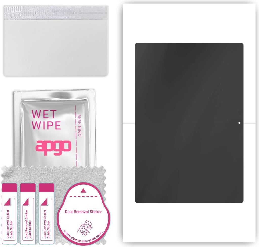 apgo Hydrogel Blickschutzfolie, Matt, kompatibel mit Lenovo Tab 4 10, Privacy Displayschutzfolie, Schutzfolie mit Positionierhilfe, Anti-Spy, kratz...