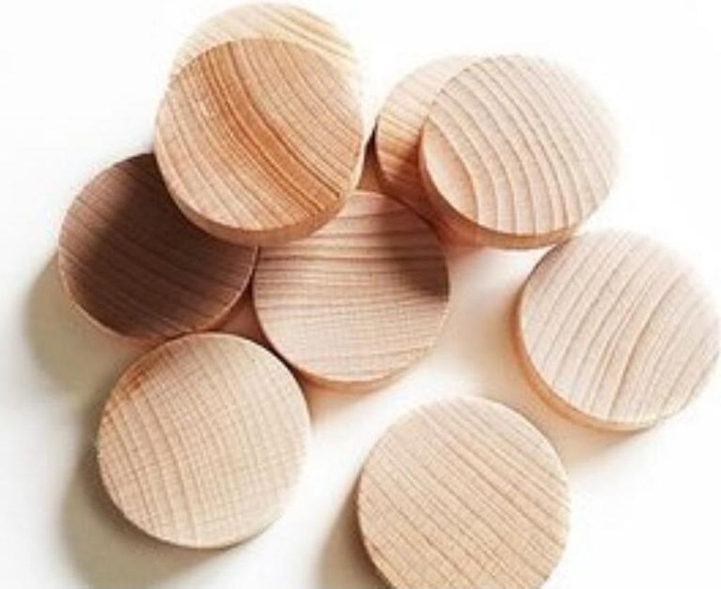 Passe Trappe Ersatz-Discs Groß – Set aus 10 Holzscheiben Produktbild 
