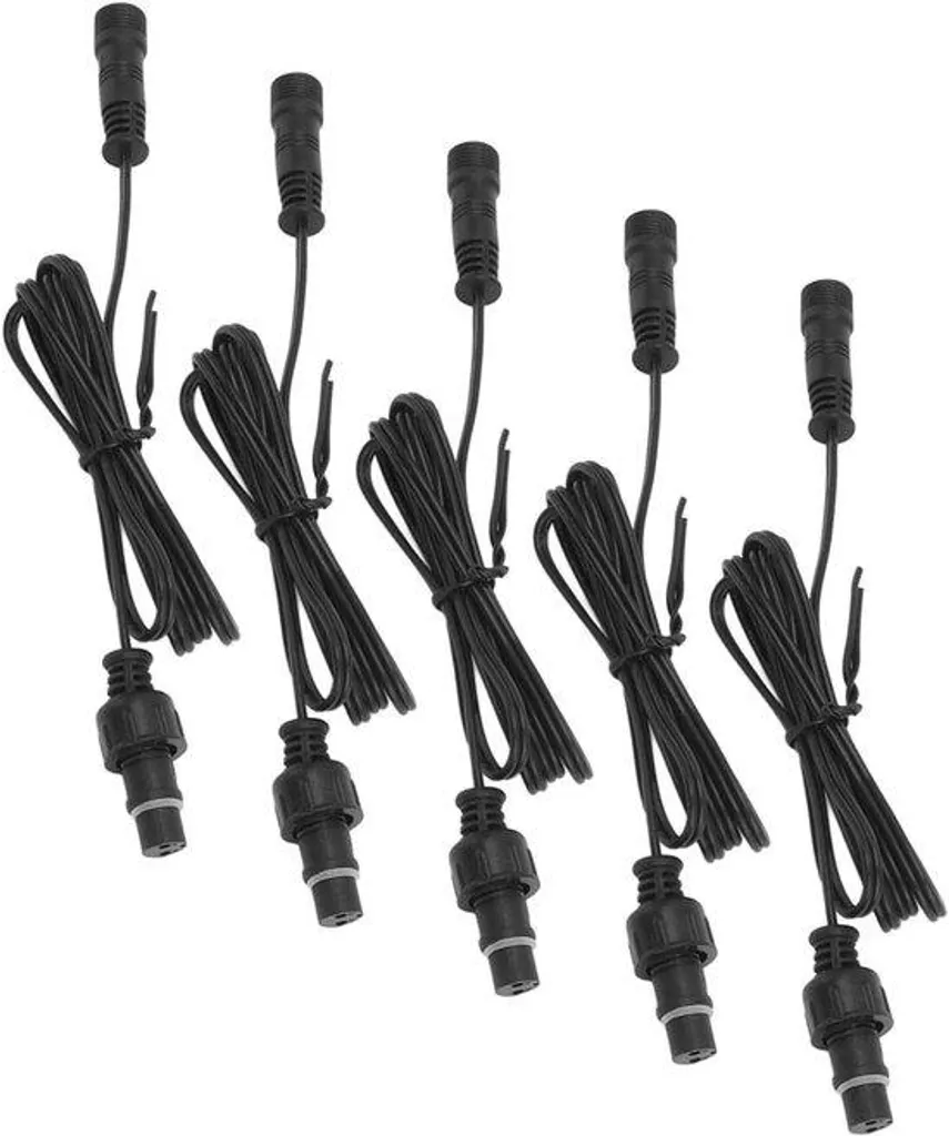 Câble d'extension étanche IP67 pour luminaires de ville en lot de 5
