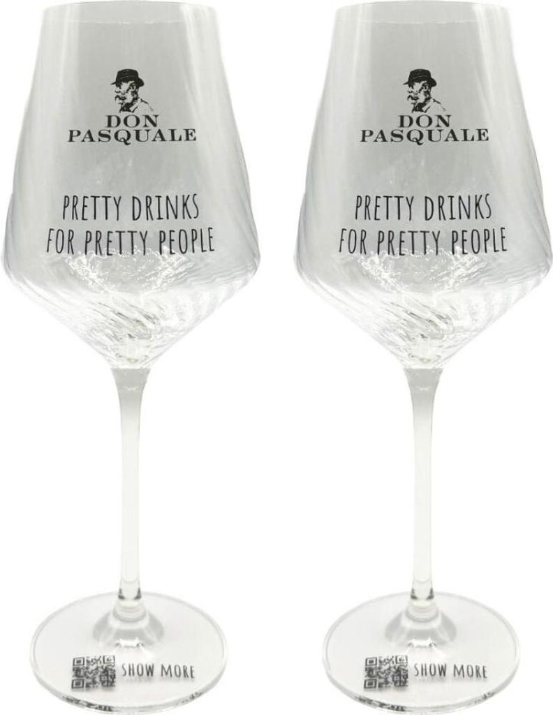 Don Pasquale Weingläser 2er-Set – Pretty Drinks for Pretty Produktbild 