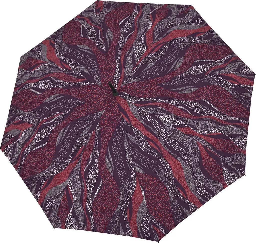 Doppler Parapluie Canne Fiber Flex Long AC Whisper Berry Framboise chic