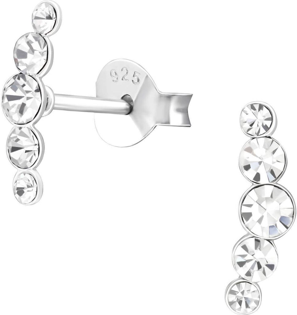 Ohrringe Ohrstecker 925 Sterling Silber vergoldet mit Produktbild 