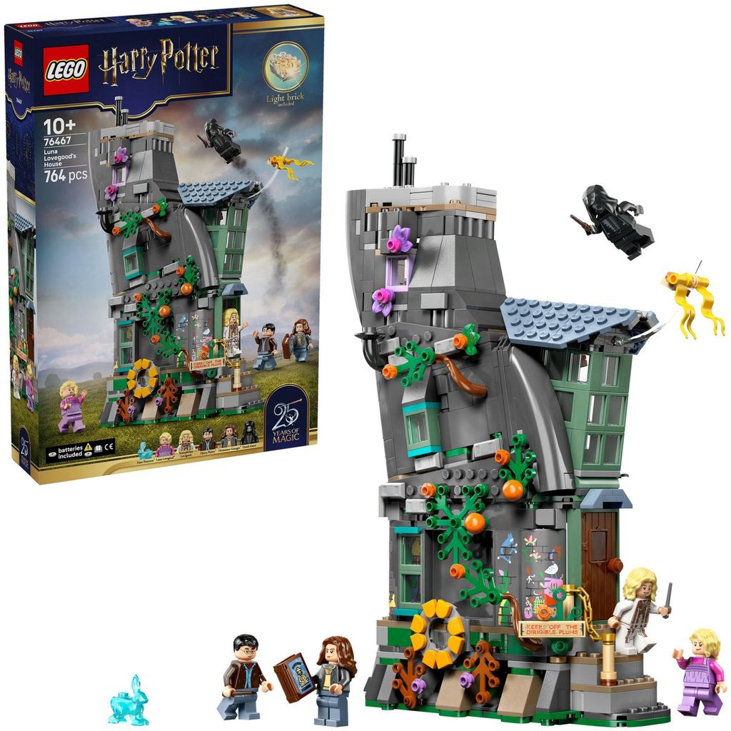 LEGO Harry Potter Luna Lovegoods Haus - Modellbau mit Produktbild 