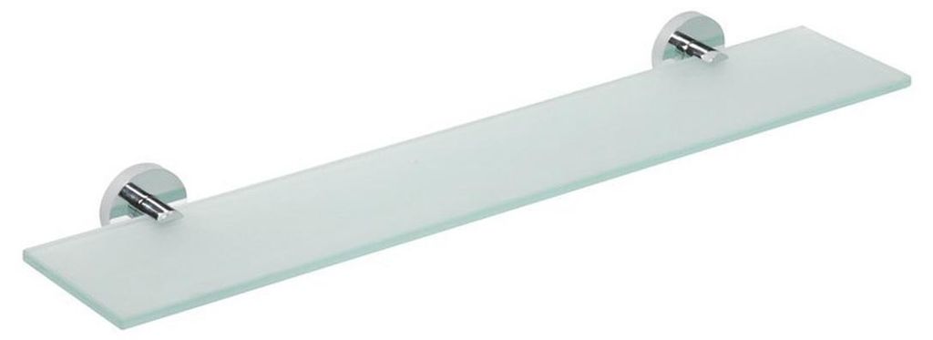 Sapho X-ROUND E Glasablage 600mm, Chrom Produktbild 