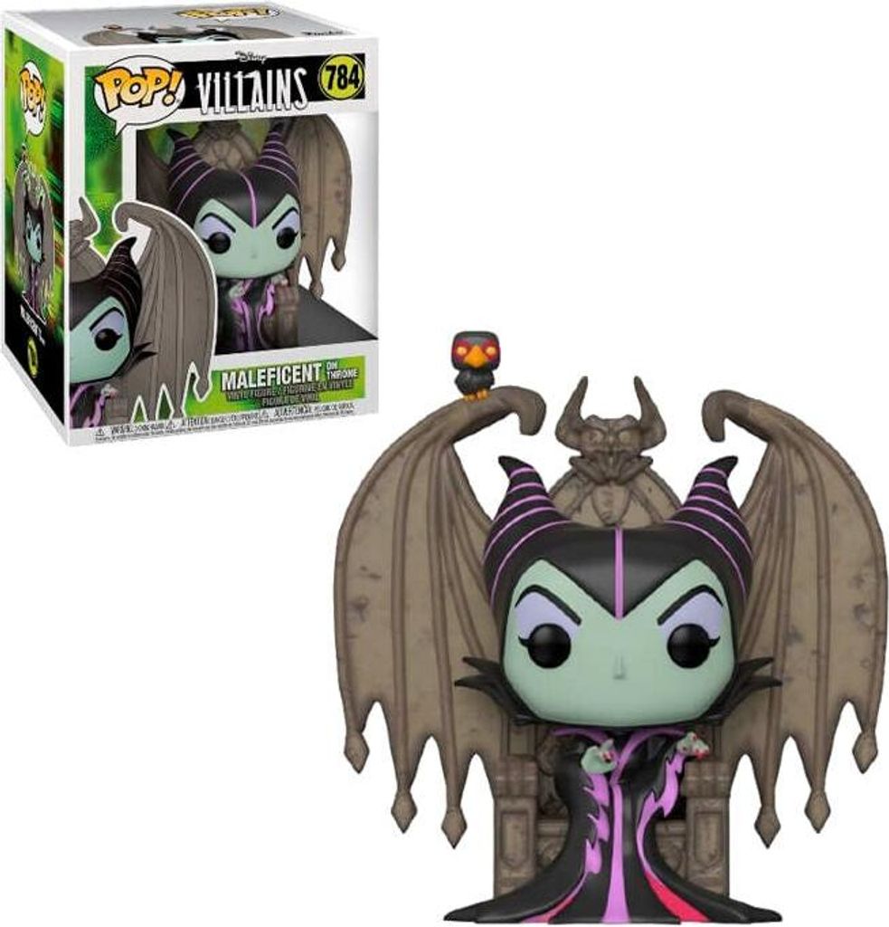Disney Villains Maleficent Figure with Throne Display