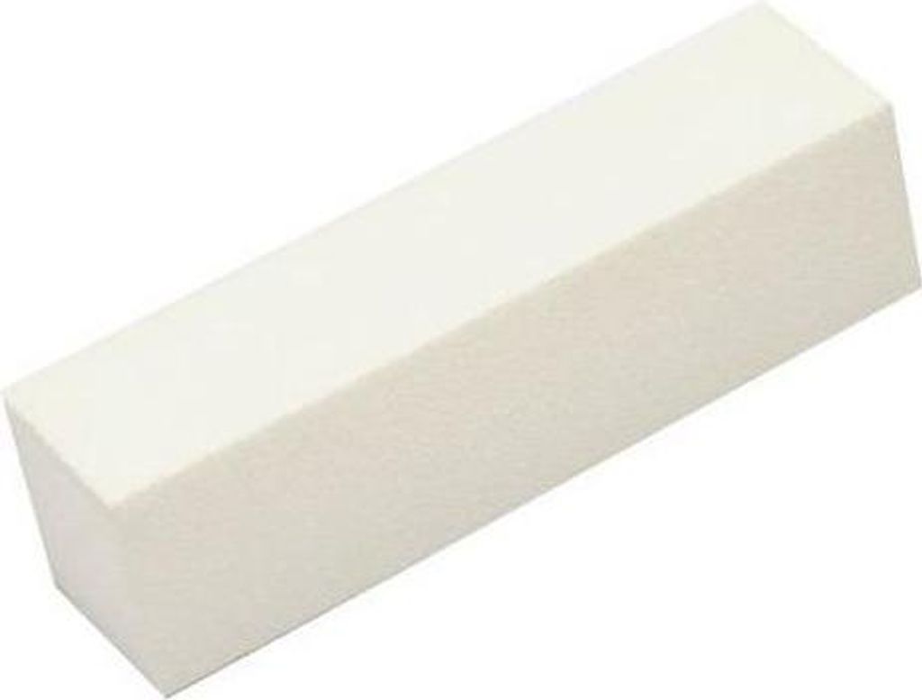 Packung mit 10 weißen Sanding Nail Blocks Satz von Nagel Polieren Blöcke weiß 10pcs