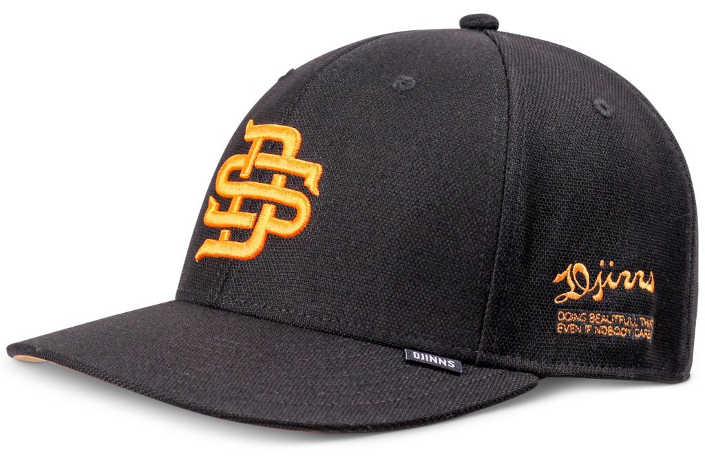 Djinns Pitching Cap Low Pro FineFine Black L