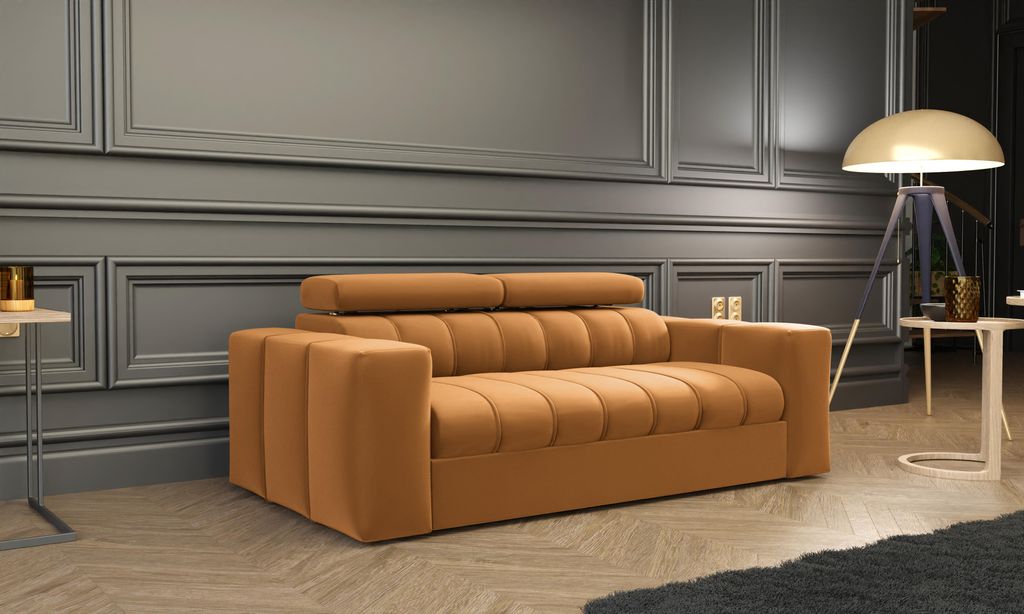 FurMeb24 SOFA KENNO II 180 x 90 cm ORAGNE