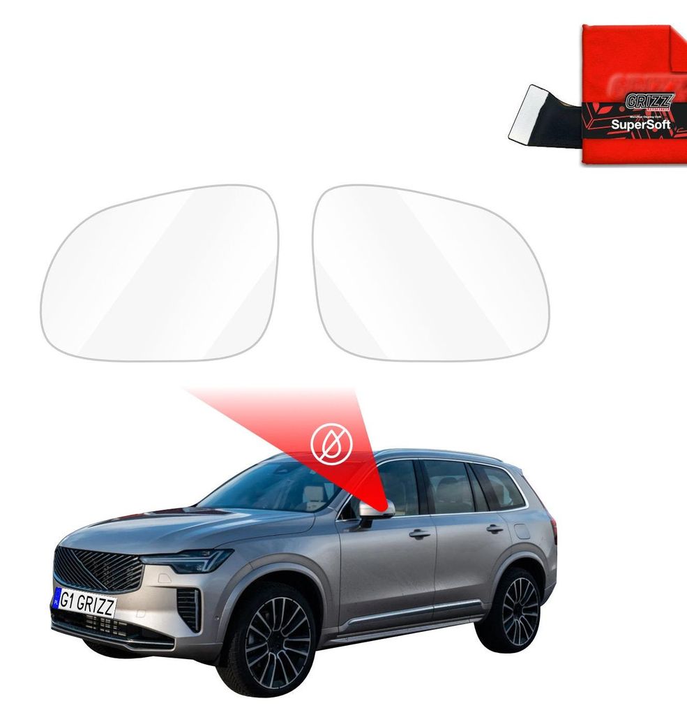 Regenschutzfolie Grizz Protector für Außenspiegel - Volvo XC90 (2026)
