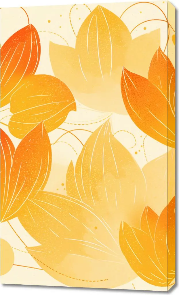 Image automnale 60 x 100 cm grand format avec rendu couleurs vives