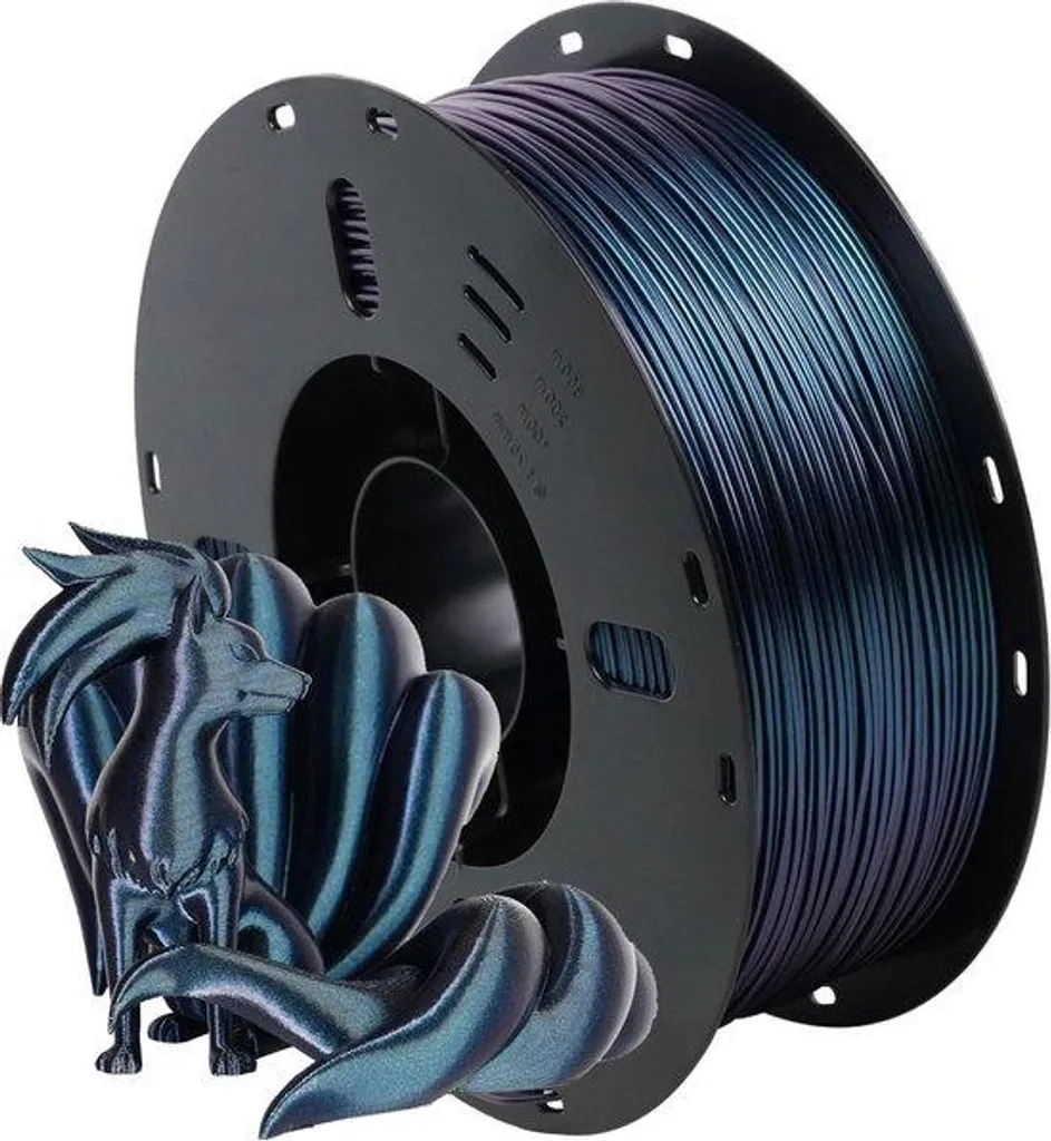 Filament PETG 1.75mm Sans Warping - Précision et Changement Couleur 1kg
