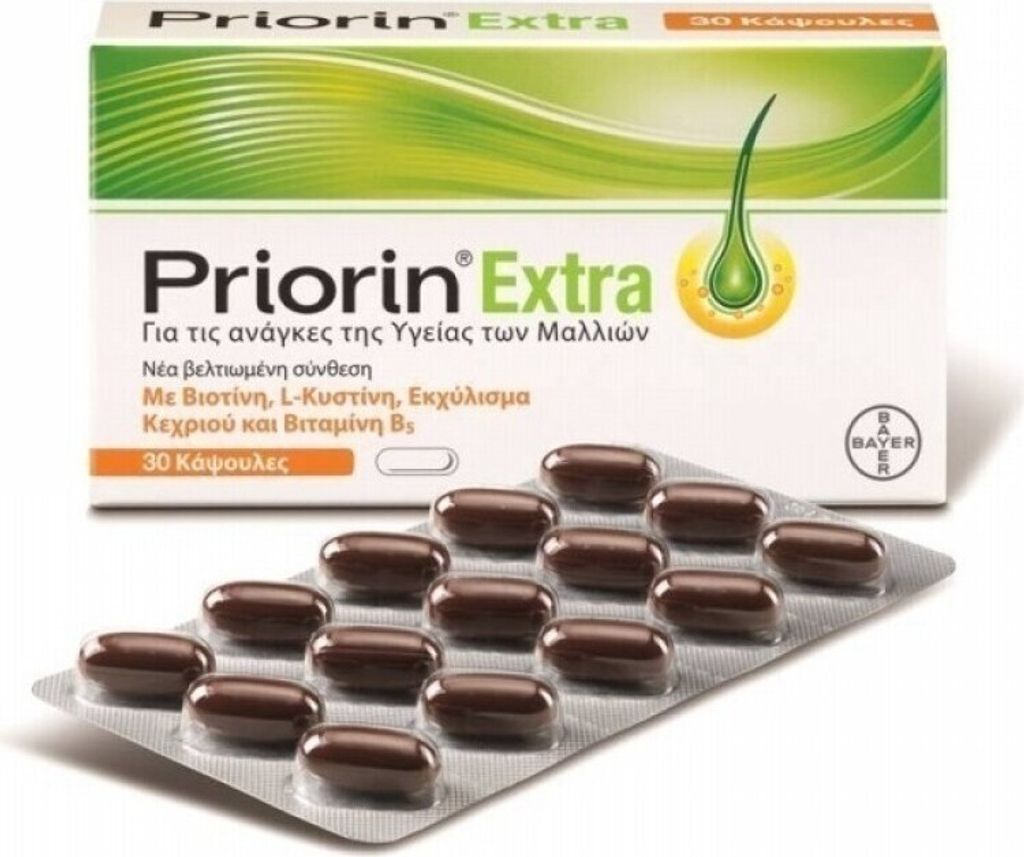 BAYER Priorin Extra Vitamin - Liečba proti vypadávaniu Obrázok produktu 