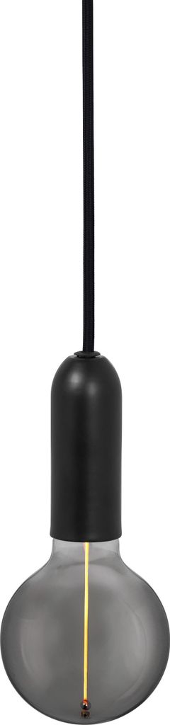 OSRAM Vintage 1906 Pendelleuchte ROUND E27, schwarz, max. 25W (LED 15W), E27 Sockel, runder Baldachin, Innenraum-Pendelleuchte, Kombination mit 1...