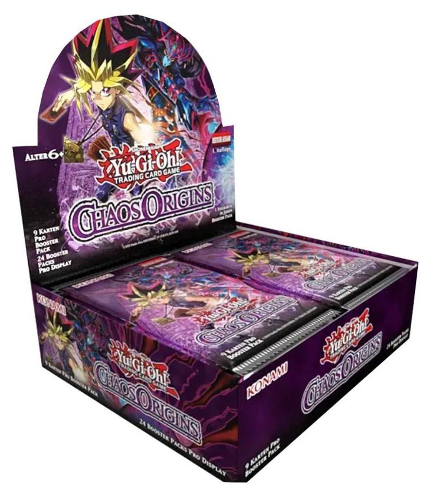 Yu-Gi-Oh! Chaos Origins – vystavný box (nemčina) Obrázok produktu 