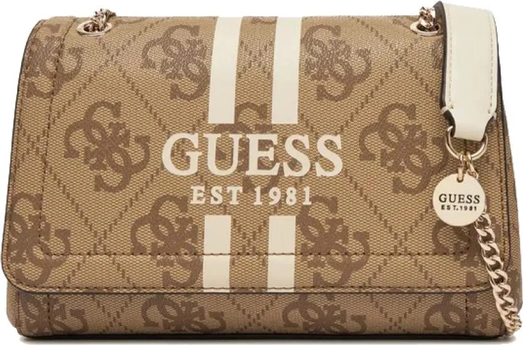 Sacoche Bandoulière Guess Xbody Flap Marron - Accessoire Mode Femme Chic