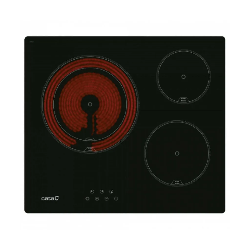 Table vitrocéramique Cata TD6003BK 60cm : adieu les corvées de nettoyage