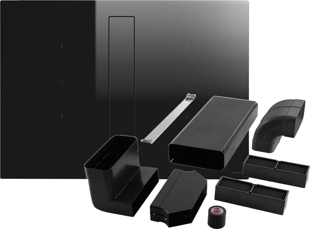 Elica SET NikolaTesla Fit PRF0167054 Kochfeldabzug Induktion + KIT0167756 Installationsset Umluft