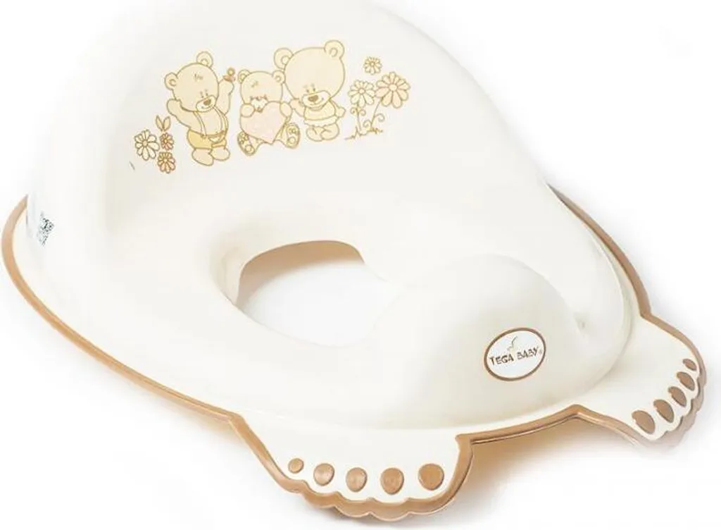 TEGA BABY Adattatore WC Bambini Teddy Beige - Alta Qualità Antiscivolo