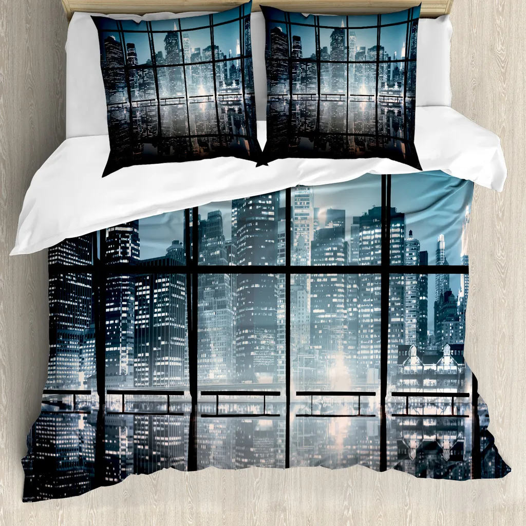 Copripiumino ABAKUHAUS New York 200x200 - Antiacaro e Morbido - 1