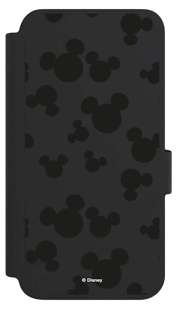 NIVOCASE Klapphülle für Samsung Galaxy S23 Handyhülle aus Kunst Leder NIVOflip schwarz Disney Mickey Mouse Muster