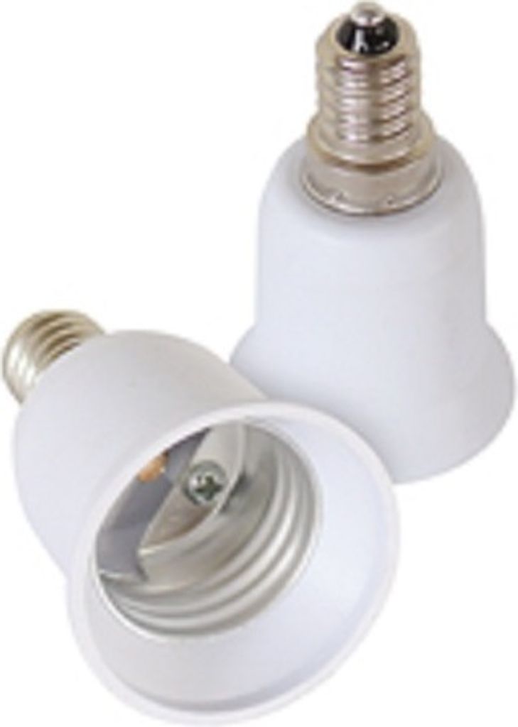 4 x Adapter Lampensockel Sockeladapter E14 auf E27 Produktbild 