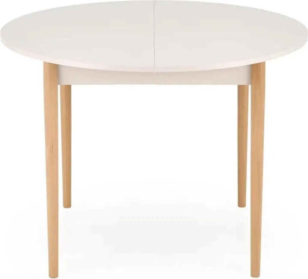 Table de salle à manger extensible PIVOT chêne naturel et cachemire - 2