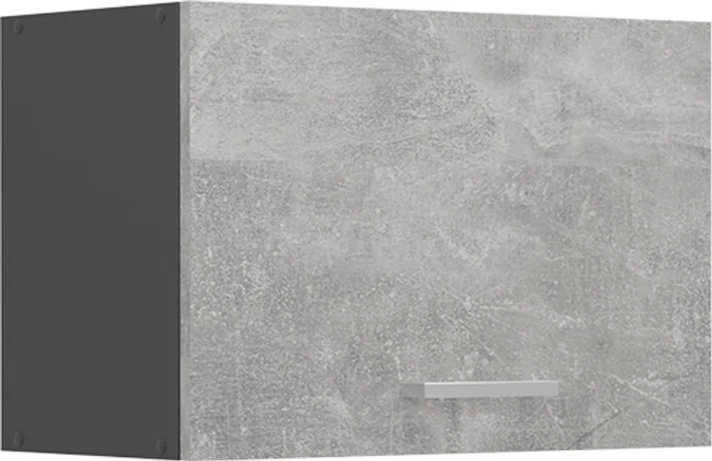 Meuble haut de cuisine 60cm Vicco R-Line Béton : Gain de place mural