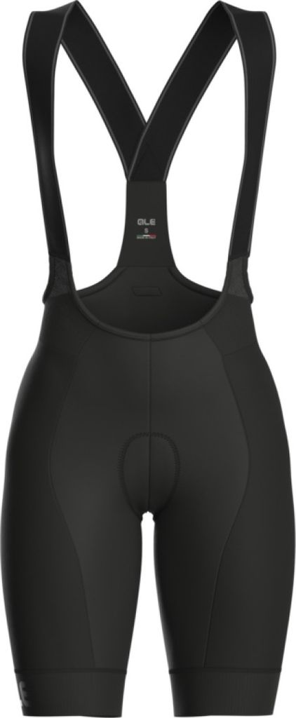 ALÉ Kurze Fahrradhose mit Trägern - R-EV1 VELOCITY HD LADY - Schwarz L
