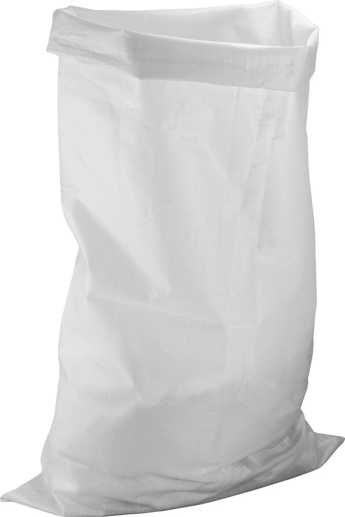 Bausack PP, 50x85 cm, 65g/m2, weiße Farbe, 80 L