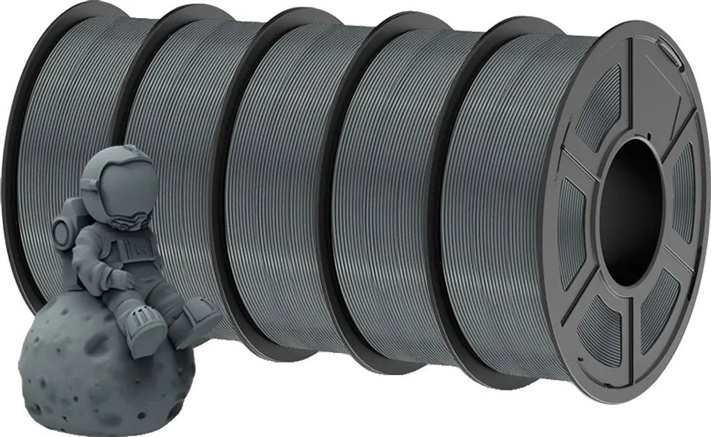 Filament PLA haute vitesse JAYO gris 1.75mm avec tolérance thermique large