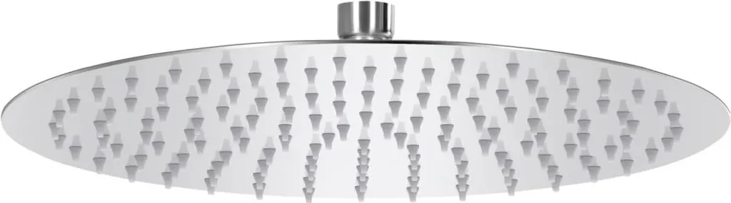 Soffione Doccia a Pioggia Rotondo 30 cm Acciaio Inox 304 | The Living Store