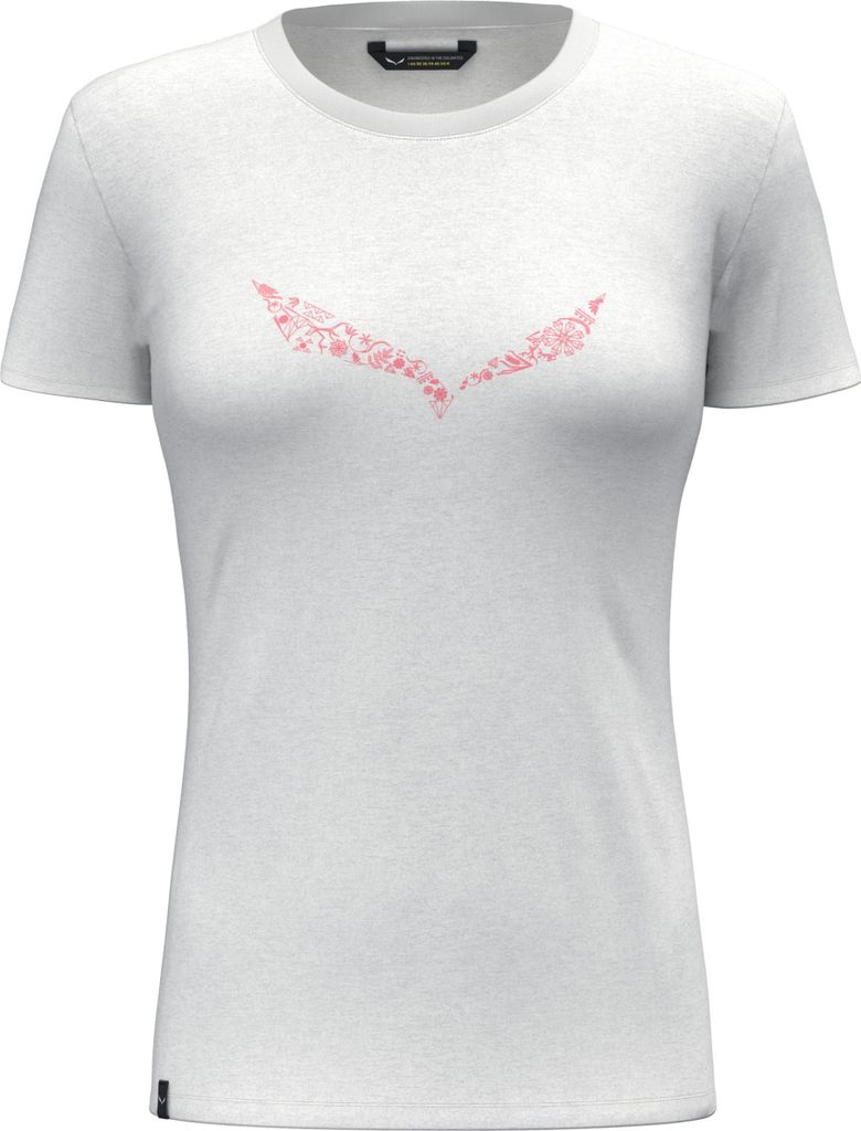 SALEWA Solid dry T-Shirt Damen weiss 38