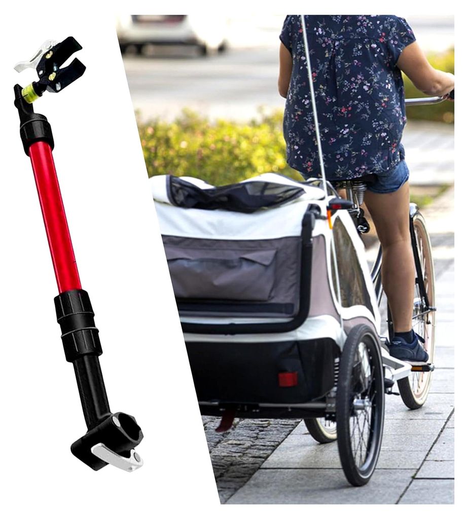 Fahrrad Anhängerkupplung Verbinder | Lastenrad Anbindung für Fahrräder,Hoch Belastbare Und Stabile Fahrrad Anhänger Kupplung Für Pendeln, Camp...