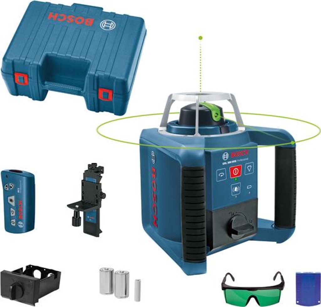 Rotationslaser GRL 300 HVG, 2 x Batterie LR20 1,5V im Produktbild 