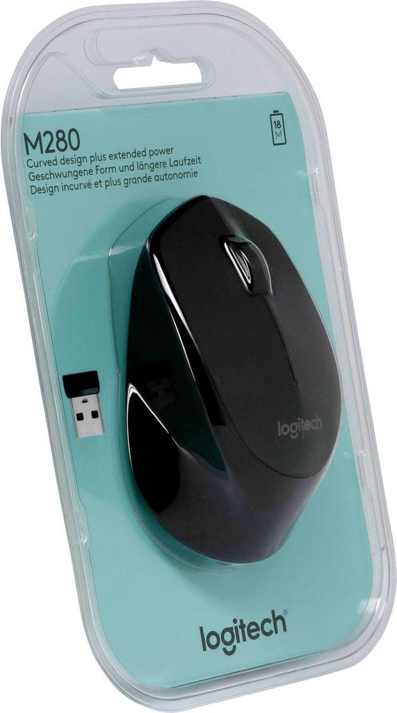 Logitech M280 - myš - pro praváky - optická - 3 tlačítka - Obrázek produktu 
