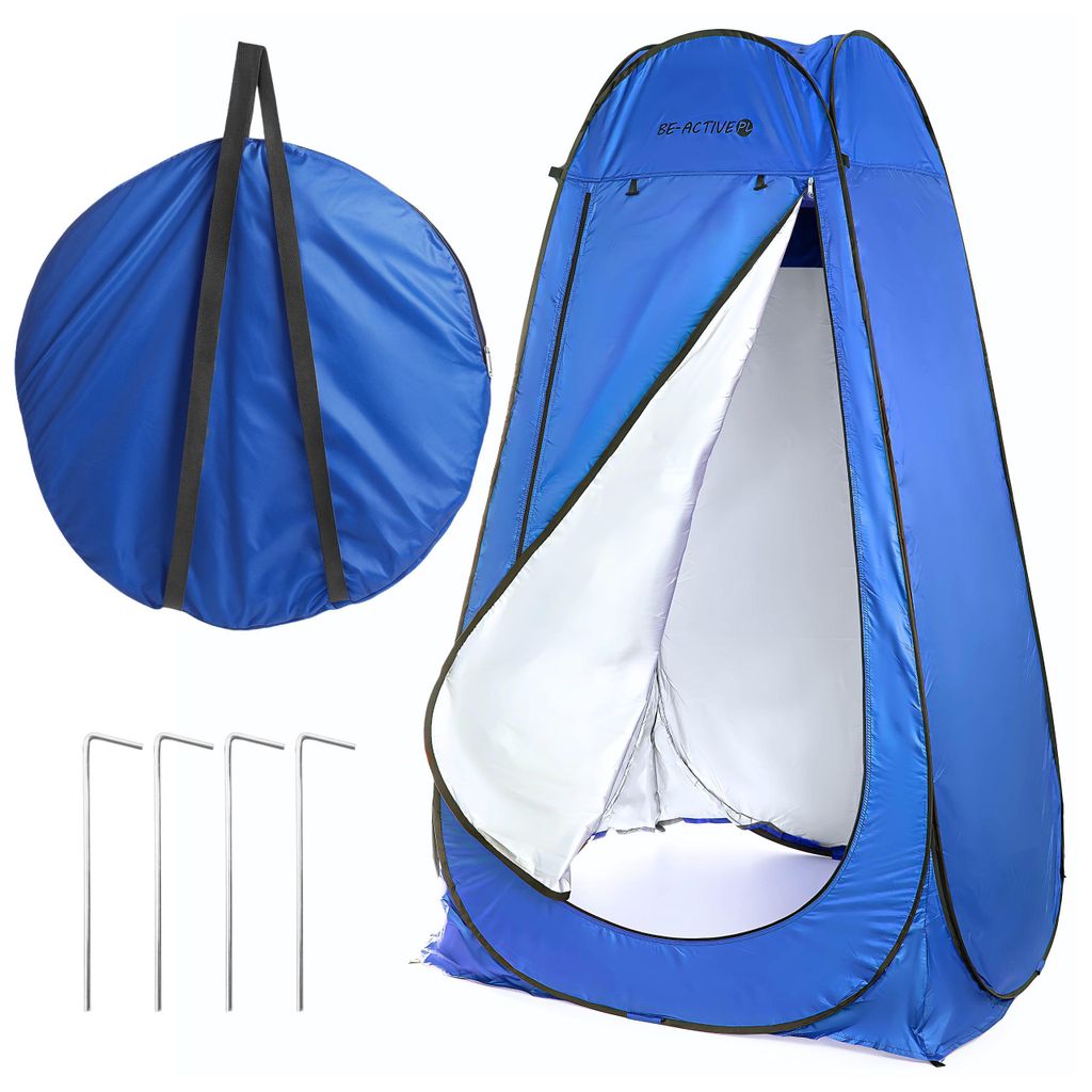 Duschzelt Camping 110 x 110 x 190 cm Toilettenzelt Produktbild 