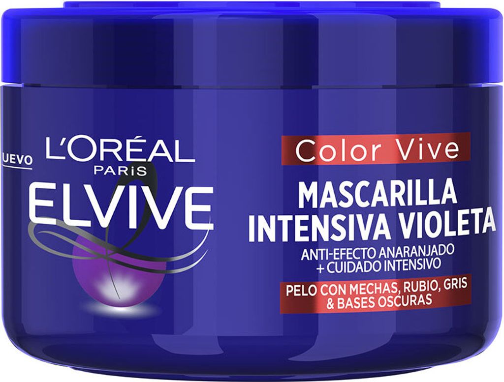 L'Oréal Elvive Color Vive Violeta Mascarilla Haarmaske 250 Produktbild 