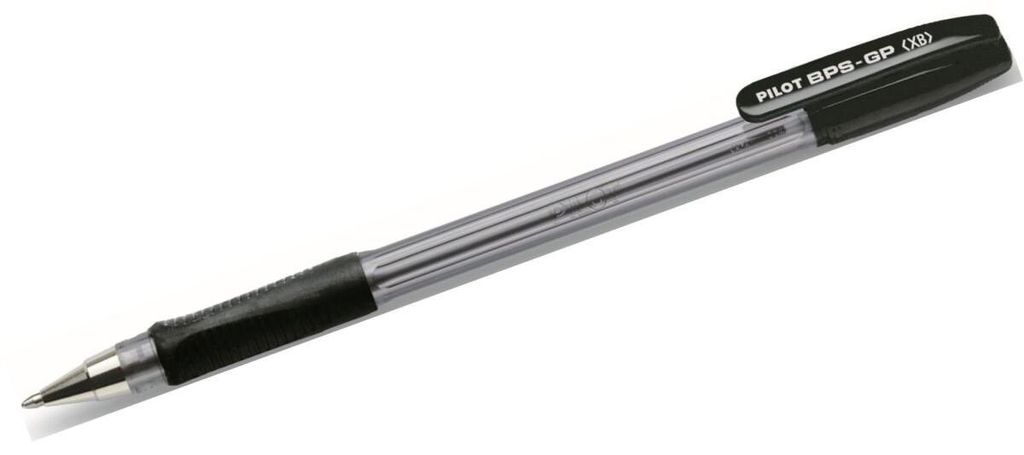 Pilot BPS-GP, Stick ballpoint pen, Schwarz, Durchscheinend, Produktbild 