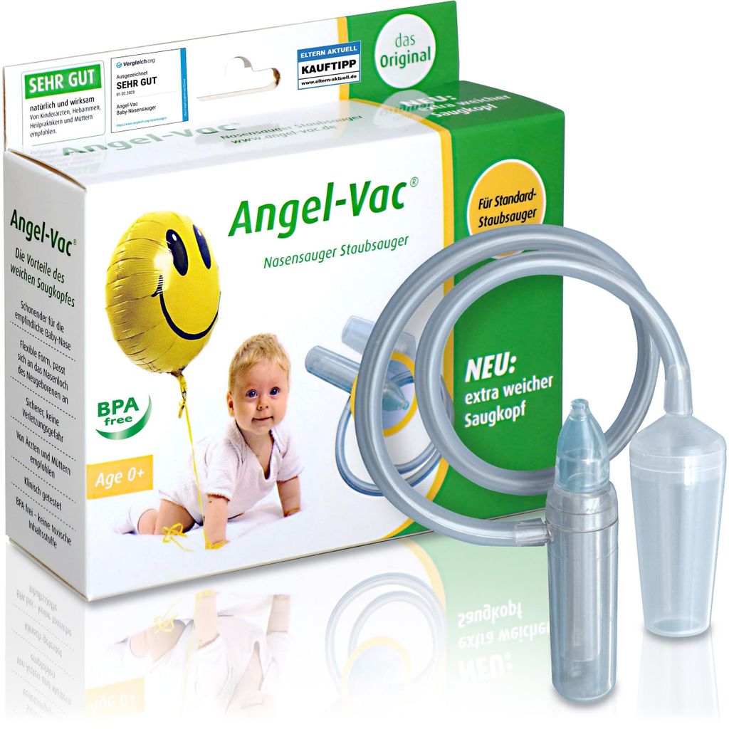 Angel-Vac aspiratore nasale/aspiratore, 1 pz. Aspiratore Immagine del prodotto 