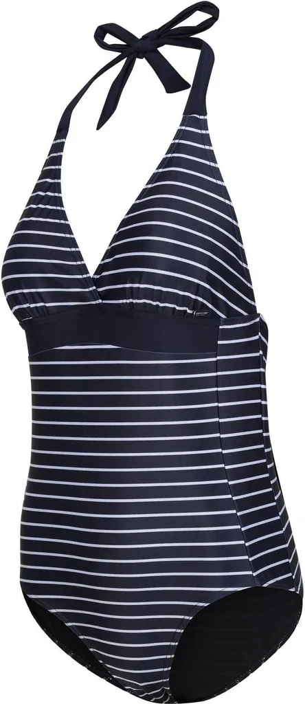 Maillot de bain Flavia II gainant et résistant au chlore - Bleu et Blanc - 3