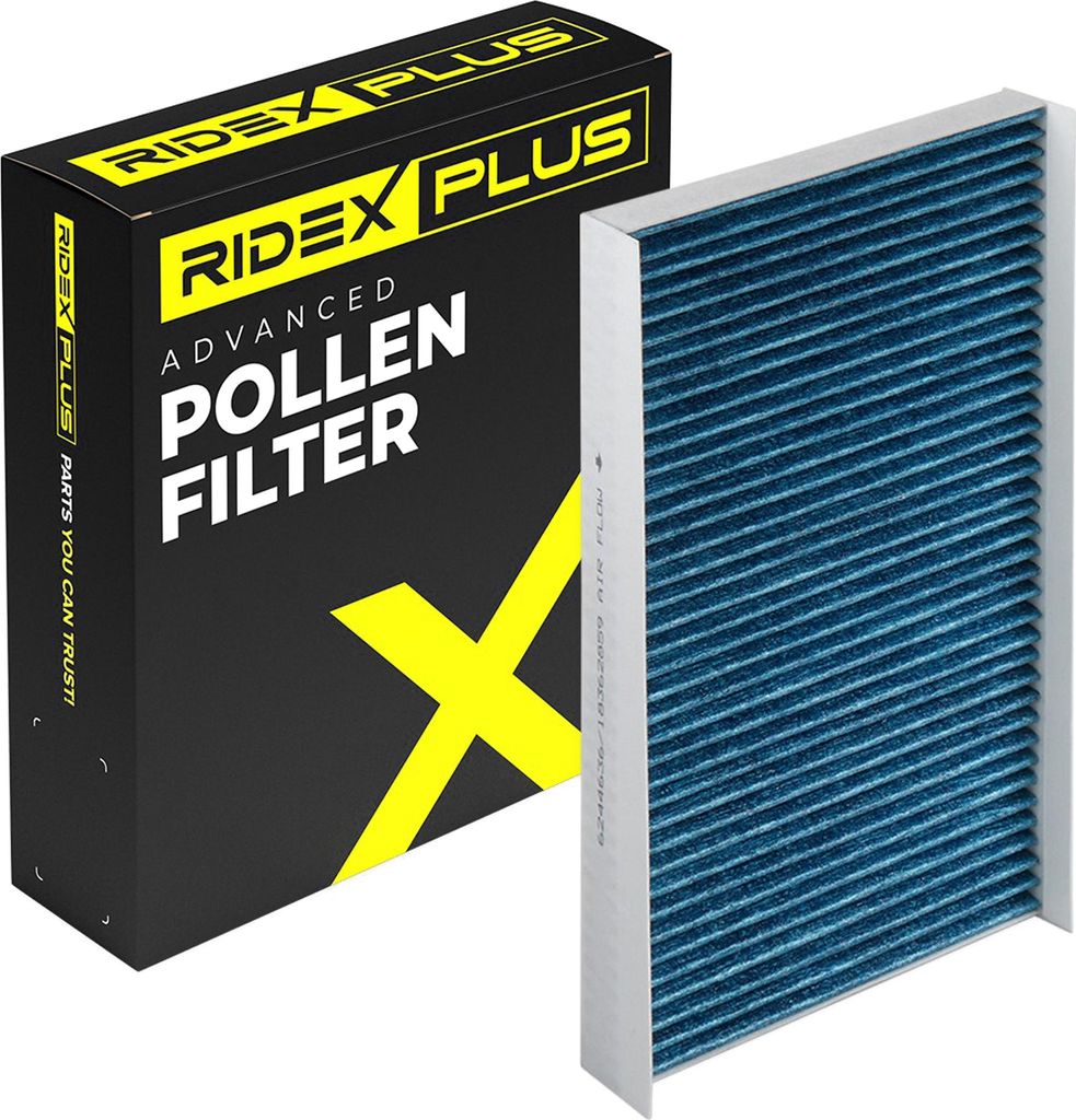 RIDEX PLUS 424I0517P Innenraumfilter Pollenfilter für OPEL Corsa C Schrägheck (X01) Aktivkohle