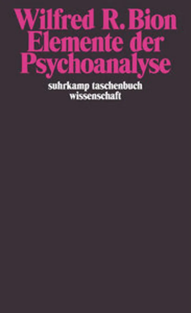 Elemente der Psychoanalyse pour Études et Pratique Clinique Avancée