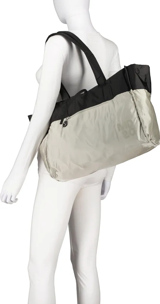 Sac Shopper MD20 Mandarina Duck en Tissu Technique Ultra Léger Noir - 5