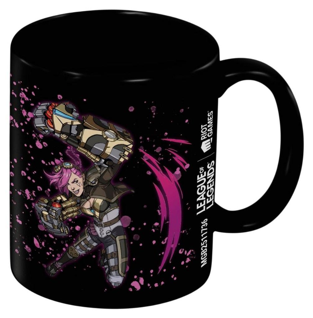 League Of Legends - Kaffeebecher, Vi PM13460 (Einheitsgröße) (Schwarz)