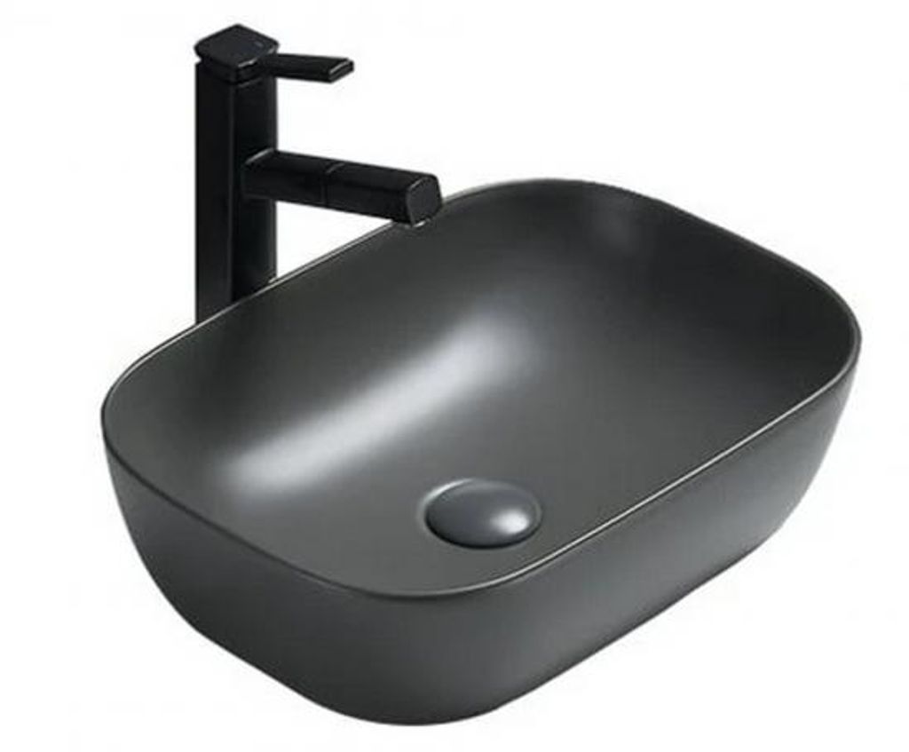 Lavabo MEXEN RITA grigio scuro opaco 45 cm Immagine del prodotto 