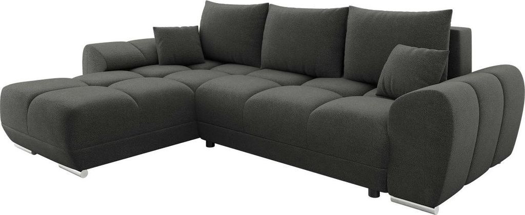 MIRJAN24 Ecksofa Logo L mit Bettkasten und Schlaffunktion, Produktbild 