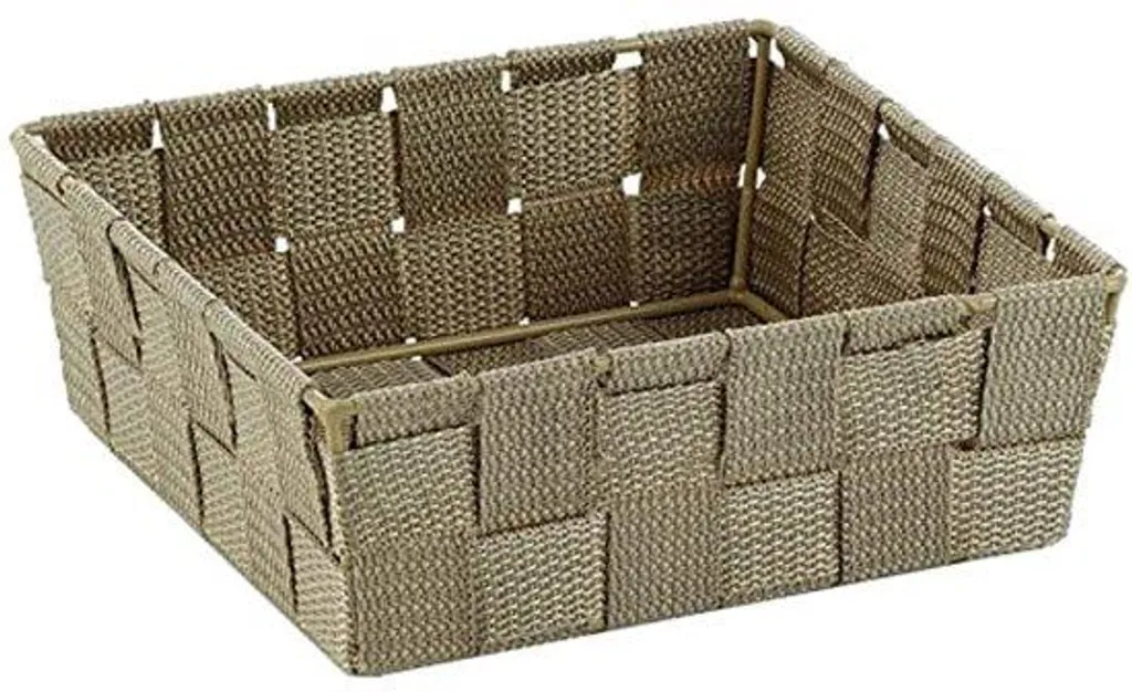 Fini le désordre : Panier salle de bain taupe 60 mm pour petits tiroirs